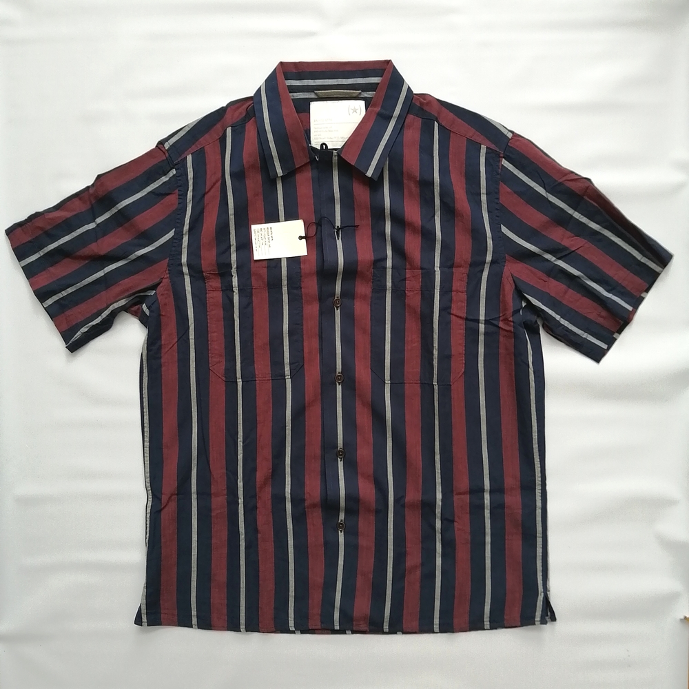 Banana Republic Kasuri Men's Striped Shirt Small NWT